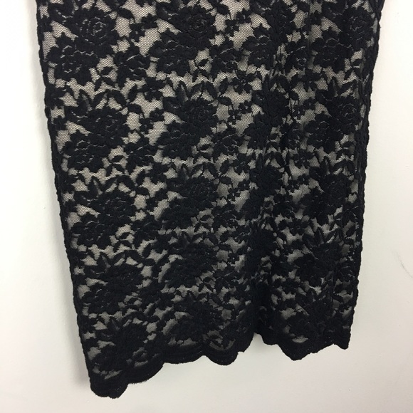 Free People | Black Lacy Strap Dress - E88 - Picture 6 of 7